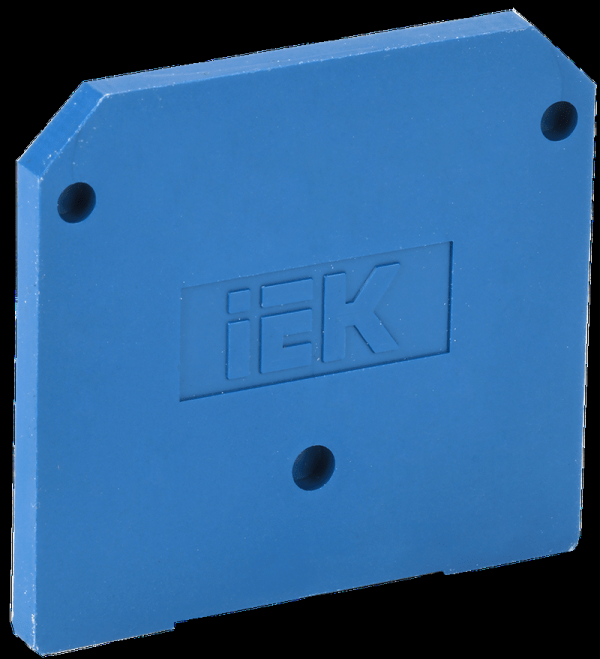 Заглушка для ЗНИ-35мм2 (JXB125A) синяя IEK